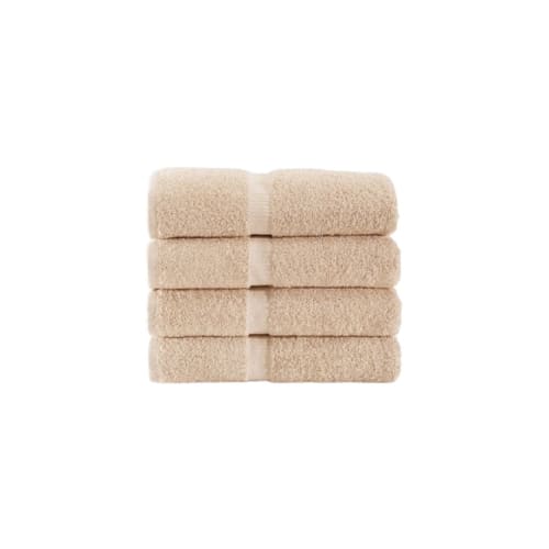 Rapture Washcloth, 100%  Ring Spun Cotton, Dobby Border, 13x13, 1.75lbs/dz, Beige